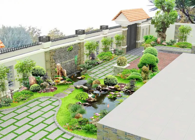 Công ty Cảnh Quan Mạnh Hùng thi công cảnh quan chuyên nghiệp với giá trị thẩm mỹ cao và chất lượng bền vững theo thời gian.