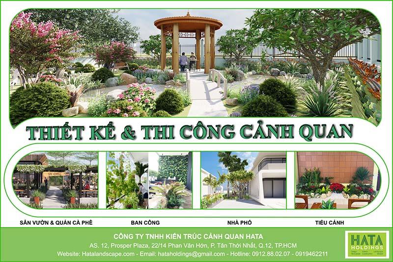 Công ty kiến trúc cảnh quan Hata Landscape