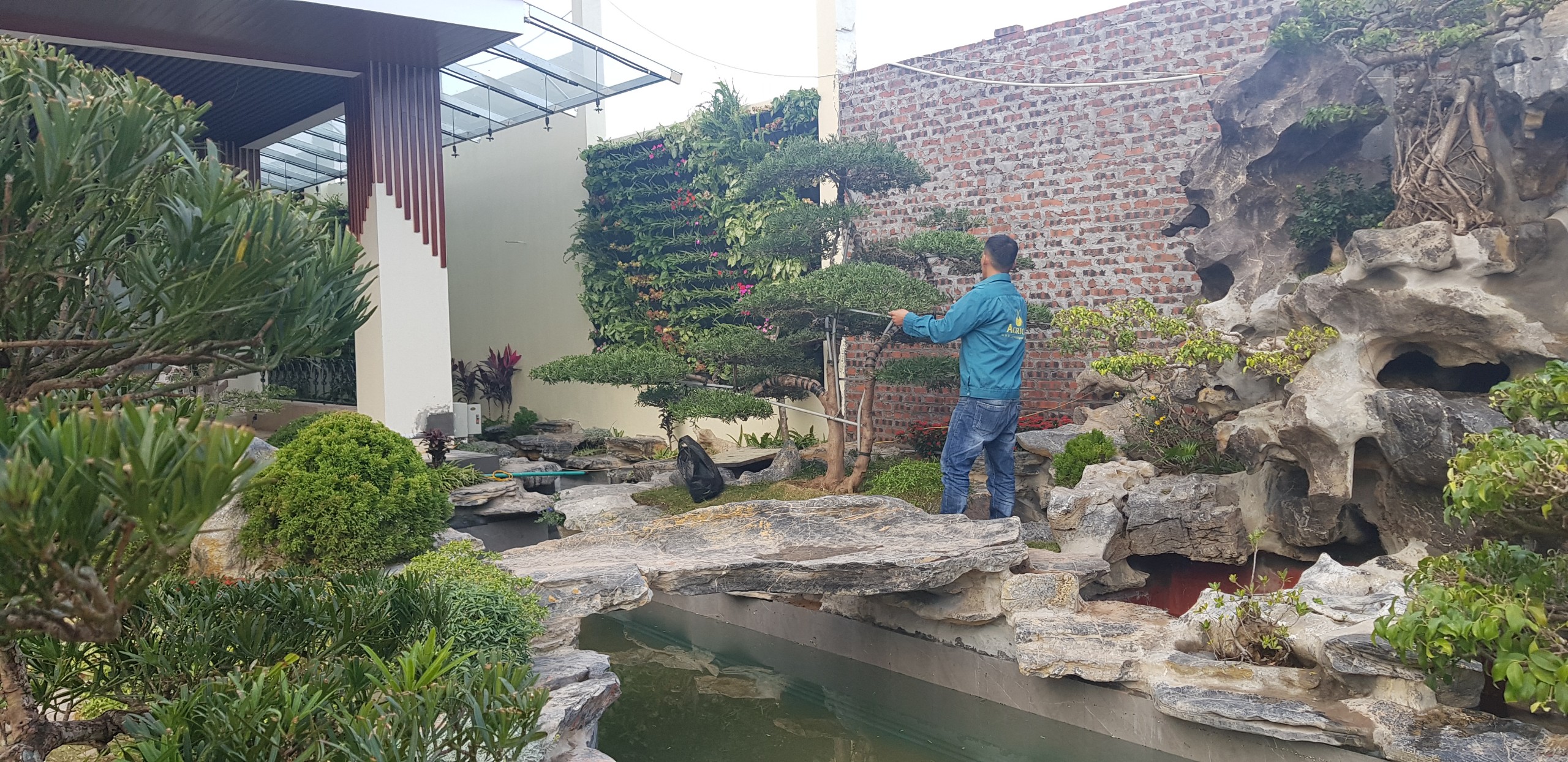 Hata Landscape có đầy đủ quy trình làm việc chuyên nghiệp