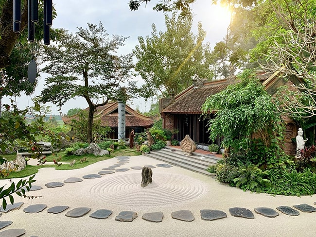 Sân vườn biệt thự Mix & Match