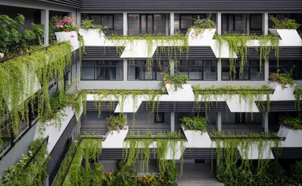 mẫu thiết kế cảnh quan trường học đẹp 2