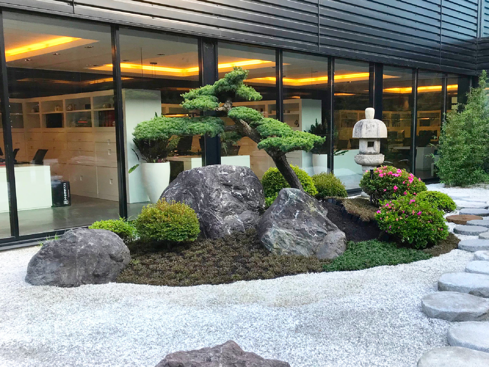 Phong cách tiểu cảnh sân vườn Nhật Bản