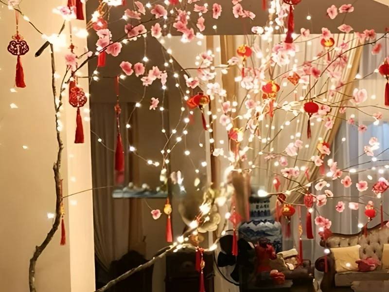 Kết hợp đèn LED hoặc đèn nhấp nháy