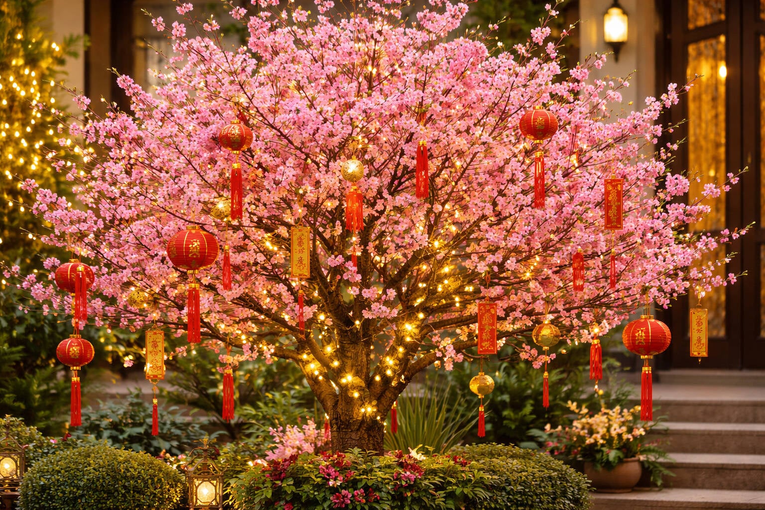 Treo lồng đèn mini