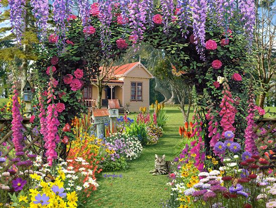 Vườn hoa tại nhà